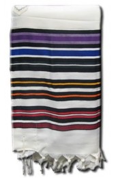 Multicolor Wool Tallit